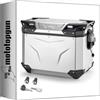 MOTOTOPGUN givi valigia laterale sinistra obkev48aal monokey cam-side trekker outback evo smart alluminio anodizzato + serratura 48 lt MOTOTOPGUN
