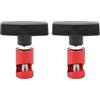 NDNCZDHC 2 Pezzi Morsetto di Supporto per Sollevamento Cofano Auto Strumento di Fermo per Supporto per Puntone Posteriore per Hatchbacks e Tronco (Rosso)