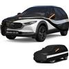 Holthly Telo Copriauto SUV a 10 strati per Mazda CX-30 | Copertura auto 100% impermeabile per esterno,protezione UV,antivento,antipolvere e antineve.Non protegge dalla grandine.