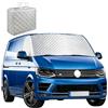 Feithmonic Copertura Parabrezza Auto Adatte per VW T5, Parasole per Parabrezza Anteriore Esterno, Anti UV Protezione Solare, Tende Termica per Volkswagen Transporter Camper, con Sacchetto Portaoggetti