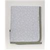 Ti TIN Coperta in Cotone Morbido e Assorbente per Neonato | Coperta Avvolgente 100% Cotone con Doppio Strato 2x180gr/m², 80x75 cm, Stampa Giocattolo, Colore Grigio