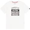Alpha Industries Army Property T-Shirt da Uomo White M