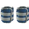 Galileo Casa Set 2 pesi per caviglie e polsi regolabili (2kg + 2kg), FitLover