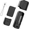 Kaeltsyn Durability - Skin antiscivolo in silicone per Pocket 4 All Port accessibile e copriobiettivo Action Camera Defender