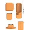 JSGHGDF Custodia protettiva in silicone resistente per Pocket 4 Vlog Camera Guard con ritaglio preciso e base antiscivolo