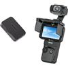 Generic Cappuccio magnetico per DJI Osmo Pocket 4Pro/4/3 fotocamera antiriflesso pieghevole display parasole copertura leggera accessorio protettivo
