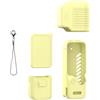 Kaeltsyn Durability - Skin antiscivolo in silicone per Pocket 4 All Port accessibile e copriobiettivo Action Camera Defender