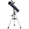 Levenhuk New Skyline PLUS 114/900 EQ1 Telescopio Astronomico | per Adulti e Bambini, Montatura Equatoriale EQ1, Specchio Multirivestito, con Cercatore 5 x 24 e Treppiede Regolabile