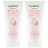 Equilibra Viso, Rosa Ialuronica Crema Viso Idratante a Base di Estratto di Rosa Damascena e Acido Ialuronico, Idratante, Assorbimento Rapido, Non Unge, 75 ml (Confezione da 2)