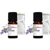 Aroma Labs Lavanda Aspic BIO (Lavandula latifolia) - 5 mL - Olio Essenziale Chemiotipizzato e Certificato AB - Aroma Labs - Made in France (Confezione da 2)