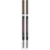 L'Oreal Paris L'Oréal Paris Make Up Matita Automatica Sopracciglia Brow Artist le Skinny, Punta Sottile da 1.5 Mm, Tratto Preciso, 109 Ebony, Confezione da 2