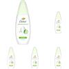 Dove Deodorante Vapo Cetriolo 75 ml, Deodorante Spray Senza Gas Antitraspirante, Protezione Anti-Odore 48 Ore, Deodorante Ascelle con 1/4 di Crema Idratante, Senza Alcol Etilico (Confezione da 5)