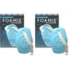 Foamie Uomo 3in1 Gel Doccia & Shampoo Solido - Con Menta & Limone - Pulizia Rinfrescante & Cura Delicata - pH Neutro, Vegano & Senza Plastica, 90 g (Confezione da 2)