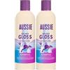 Aussie Shampoo Gloss 300 ml (Confezione da 2)