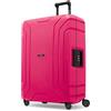 REDOLZ Essentials 15 articolo, rosa., Koffer L (75 cm), Trolley rigido con ruote girevoli