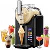 serebrant Macchina per Granita,granitore per granite slushie machine,Macchina per slushy da 2L,7 programmi preimpostati Adatto per preparare gelati, frullati, milkshake, cocktail ghiacciati e margarita (nero)