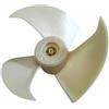 JJKSKV Parti del condizionatore d'aria da 32 cm di diametro Dispositivo esterno a 3 pale Pala della ventola A/C in senso orario