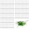Gsycle Micro misurino da 100 pezzi, 2 ml/1 g, manico lungo, riutilizzabile, caffè, cucchiaino da tè, latte, piccolo misurino per cosmetici, medicinali, cucina, laboratorio