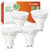 ALUSSO Lampadine LED GU10, 7Watt, 560 lumen, Luce Bianca Calda 3000K, Angolo del Fascio di 120 Gradi, Lampadine LED Non Dimmerabili, Confezione da 4
