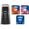Lavazza, MilkEasy Plus Montalatte Elettrico e Capsule Caffè Lavazza A Modo Mio Gusti Assortiti, 36 x Crema e Gusto Classico, 36 x Dolce, 36 x Forte