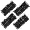 Rrochio Filtro HEPA per Dreame X40 Ultra, 4 Accessori Ricambi per Robot Aspirapolvere Dreame L40 Ultra, L10s pro Ultra, L10s Ultra Gen2, X40 Master, X30 Ultra, Mova E30 Ultra, P50 Pro Ultra Originali