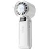 Qualoramall Ventilatore portatile Turbo con 100 velocità regolabili, ricaricabile 3600 mAh, display a LED, design portatile 3 in 1 per viaggi, attività all'aperto e raffreddamento quotidiano, Bla