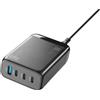 CELLULARLINE Cellularline MULTIPOWER DESK GAN 130W Caricatore di rete ultracompatto a 4 porte da 130W con tecnologia GAN