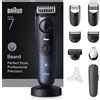 Braun BeardTrimmer 7 BT7540 regolabarba Batteria 40 2 cm Bagnato e secco Nero, Blu