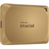 Crucial X10 Pro 2TB Disco rigido SSD esterno 2.100MB/s in lettura USB-C 3.2 Oro