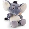 NICI Peluche Elefante EL-Flora 35 cm - grigio - Peluche in morbido peluche, simpatico peluche da coccolare e con cui giocare, per bambini e adulti, ottima idea regalo - 62745