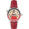 AVI-8 Hawker Hurricane Mckellar Dual Time Peanuts Snoopy Flying Ace Limited Edition AV-4151 - Orologio da uomo, 43,5 mm, con cinturino in pelle, Ruby Ace