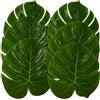 EKKONG Foglie Tropicali Artificiali Monstera, 12 Pezzi Foglie Finte per Decorazioni, Foglies di Palma Artificiali, Foglies Artificialis per Giungla per Tema di Giungla, Festa in Spiaggia, Decorazioni (B)