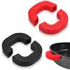 Niuhong 2 Paia Protezione Cucina Dita Cottura Presine Pentola Manico Resistente Calore Delle Dita Supporto Manico Silicone Manico Pentola Clip Mano Per Padelle Teglie Forno Wok