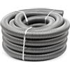 Gettimore Tubo flessibile per aspirapolvere, 3 m, diametro interno 32 mm, compatibile con modelli MIDEA e KARCHER, grigio