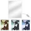 MeYuxg Satoru Gojo Anime - Cornice portafoto illuminata a specchio, scatola a LED anime, cornice decorativa, lampada giapponese per soggiorno, camera da letto, caffè e cameretta dei bambini (1.3)