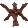 Indian Consigners Cobra - Treppiede in legno colorato (marrone rossastro), 15,5 cm