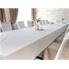 texpot Tovaglia 210 x 340 cm in 100% cotone bianco lucido