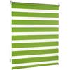 Victoria M. Tenda a Rullo Doppia Klemmfix 75 x 150 cm Verde, Tenda Giorno Notte Senza Fori con Supporto Klemmfix