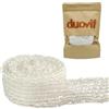 duoyif Rete per Arrosti Rete Arrosto Elastica 350cm, Rete di Carne Rete Alimentare per Arrosti Rete Elastica per Arrosti, Rete da Cucina in Cotone per Conservare Friggere e Cucinare La Carne (3.5m)