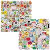Rainway Set di adesivi estetici, 200 pezzi adesivi in vinile impermeabili per scrapbooking, graziosi adesivi grafite per laptop, diario, skateboard, bicicletta, valigia, moto (estetico)