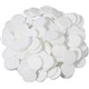 SOFPLATE 96 Confezione di Ricariche per Diffusori di Oli Essenziali Ricariche per Diffusori di Profumi Piatte Rotonde da 0.89 Pollici con Medaglione Bianco Accessori in Fibra per Aromaterapia U