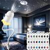 Ohphnt Proiettore Di Luce Notturna 2 In 1,proiettore Cielo Stellato Usb,galaxy Projector,2-in-1 Starry Sky Projector,Lampada A LED Orientabile A 360°, Per Decorare Il Soffitto(24pcs)