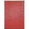 Sh000ad Veneziana in Alluminio Persiane Tapparelle,Rosse,Lama Metallo 2,5cm,Tende Veneziane Regolabili in Alluminio per Finestre e Porte,Privacy e Schermo Solare,Larghezza x Altezza (80x230cm)