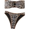 Generico 2026 Costumi Sportivi Donna Costume Contenitivo Pantaloncino Intero Piscina Curvy Mare da Brasiliana con Ferretto Abiti Estivi Copricostume Spiaggia Mutande sexydonna Hot IT(Marrone,XL)