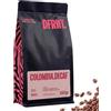 DFRNT. Colombia Decaffeinato 250 g - Caffè di Specialità Decaffeinato ad Acqua in Grani (86,75 Punti SCA) - 100% Arabica Metodo Swiss Water - Note di Cioccolato e Caramello - Ideale per Espresso
