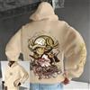One Piece Chopper Graphic Pullover Hoodie Men Women New Autumn Winter Streetwear