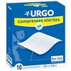 Urgo - Compresse sterili - Non tessute - Confezione da 10 bustine da 2 compresse - 7,5 x 7,5 cm