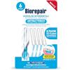 Biorepair, Scovolini Interdentali Ultrafine, Spazio Interdentale 0,60mm, Protezione Antibatterica Sempre Attiva, Facile da Usare, Con Microrepair, SCP, 1 Confezione da 6 Pezzi
