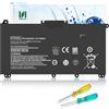 HASESS HT03XL L11421-542 - Batteria per HP Serie 340 348 G5 240 245 250 255 G7 Pavilion 15-DW 15Q 14-DH 14Q-CS 14-CE 14-CK 14-DF 14-DQ 15S X360 14-14-DH 14 m. Serie DH L11119-855 L11421-2C2 HT03041XL