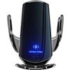 HPHPH Caricatore Wireless, Caricabatterie wireless for auto da 100 W Supporto magnetico automatico for telefono con supporto for auto for ricarica rapida a induzione a infrarossi del telefono(Noir)
